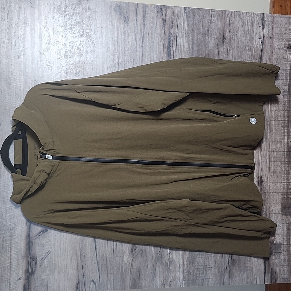 Outerknown Active Lightweight Jacket In Army Green - image 1